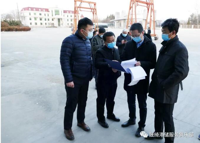 高密市委常委、統(tǒng)戰(zhàn)部部長(zhǎng)李學(xué)明蒞臨集團(tuán)公司檢查指導(dǎo)進(jìn)口集裝箱貨物疫情防控工作